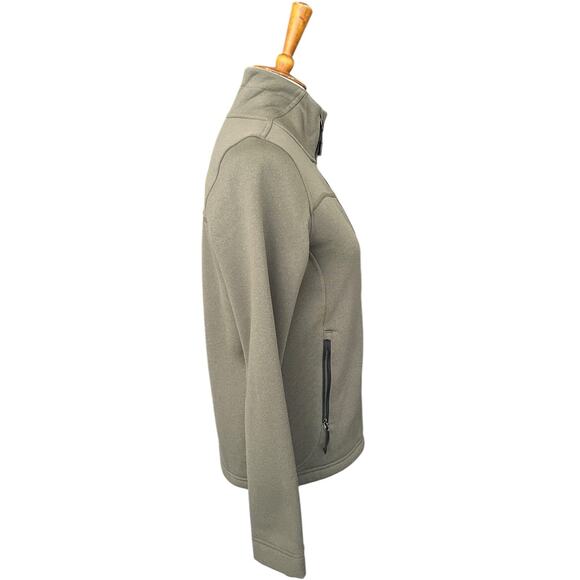 NWT The North Face Timber Full Zip MTN Culture Core Olive Green Size Small - Picture 4 of 8
